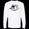 Unisex Gold Soft Touch Long Sleeve T-Shirt Thumbnail