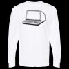 Unisex Gold Soft Touch Long Sleeve T-Shirt Thumbnail