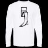 Unisex Gold Soft Touch Long Sleeve T-Shirt Thumbnail