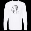 Unisex Gold Soft Touch Long Sleeve T-Shirt Thumbnail