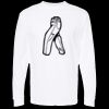 Unisex Gold Soft Touch Long Sleeve T-Shirt Thumbnail