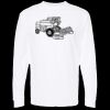 Unisex Gold Soft Touch Long Sleeve T-Shirt Thumbnail