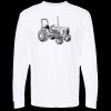 Unisex Gold Soft Touch Long Sleeve T-Shirt Thumbnail