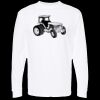 Unisex Gold Soft Touch Long Sleeve T-Shirt Thumbnail