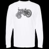 Unisex Gold Soft Touch Long Sleeve T-Shirt Thumbnail