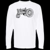Unisex Gold Soft Touch Long Sleeve T-Shirt Thumbnail