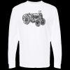Unisex Gold Soft Touch Long Sleeve T-Shirt Thumbnail