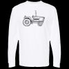 Unisex Gold Soft Touch Long Sleeve T-Shirt Thumbnail