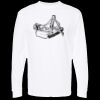 Unisex Gold Soft Touch Long Sleeve T-Shirt Thumbnail