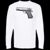 Unisex Gold Soft Touch Long Sleeve T-Shirt Thumbnail