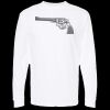 Unisex Gold Soft Touch Long Sleeve T-Shirt Thumbnail