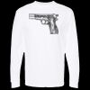 Unisex Gold Soft Touch Long Sleeve T-Shirt Thumbnail