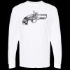 Unisex Gold Soft Touch Long Sleeve T-Shirt Thumbnail