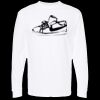 Unisex Gold Soft Touch Long Sleeve T-Shirt Thumbnail