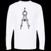 Unisex Gold Soft Touch Long Sleeve T-Shirt Thumbnail