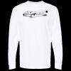 Unisex Gold Soft Touch Long Sleeve T-Shirt Thumbnail