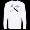 Unisex Gold Soft Touch Long Sleeve T-Shirt Thumbnail