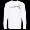Unisex Gold Soft Touch Long Sleeve T-Shirt Thumbnail