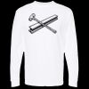 Unisex Gold Soft Touch Long Sleeve T-Shirt Thumbnail
