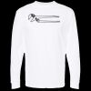 Unisex Gold Soft Touch Long Sleeve T-Shirt Thumbnail