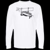 Unisex Gold Soft Touch Long Sleeve T-Shirt Thumbnail