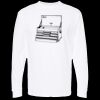 Unisex Gold Soft Touch Long Sleeve T-Shirt Thumbnail
