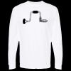 Unisex Gold Soft Touch Long Sleeve T-Shirt Thumbnail