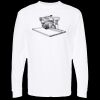 Unisex Gold Soft Touch Long Sleeve T-Shirt Thumbnail