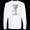 Unisex Gold Soft Touch Long Sleeve T-Shirt Thumbnail