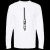 Unisex Gold Soft Touch Long Sleeve T-Shirt Thumbnail