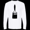 Unisex Gold Soft Touch Long Sleeve T-Shirt Thumbnail