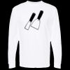 Unisex Gold Soft Touch Long Sleeve T-Shirt Thumbnail