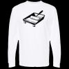 Unisex Gold Soft Touch Long Sleeve T-Shirt Thumbnail