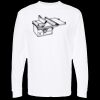 Unisex Gold Soft Touch Long Sleeve T-Shirt Thumbnail