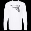 Unisex Gold Soft Touch Long Sleeve T-Shirt Thumbnail