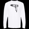 Unisex Gold Soft Touch Long Sleeve T-Shirt Thumbnail