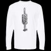 Unisex Gold Soft Touch Long Sleeve T-Shirt Thumbnail