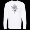 Unisex Gold Soft Touch Long Sleeve T-Shirt Thumbnail