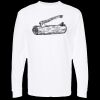 Unisex Gold Soft Touch Long Sleeve T-Shirt Thumbnail