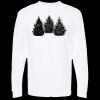 Unisex Gold Soft Touch Long Sleeve T-Shirt Thumbnail
