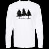 Unisex Gold Soft Touch Long Sleeve T-Shirt Thumbnail