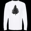 Unisex Gold Soft Touch Long Sleeve T-Shirt Thumbnail