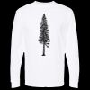 Unisex Gold Soft Touch Long Sleeve T-Shirt Thumbnail