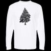 Unisex Gold Soft Touch Long Sleeve T-Shirt Thumbnail