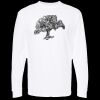 Unisex Gold Soft Touch Long Sleeve T-Shirt Thumbnail