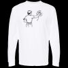 Unisex Gold Soft Touch Long Sleeve T-Shirt Thumbnail
