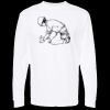 Unisex Gold Soft Touch Long Sleeve T-Shirt Thumbnail