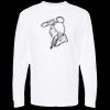 Unisex Gold Soft Touch Long Sleeve T-Shirt Thumbnail