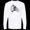 Unisex Gold Soft Touch Long Sleeve T-Shirt Thumbnail