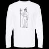 Unisex Gold Soft Touch Long Sleeve T-Shirt Thumbnail